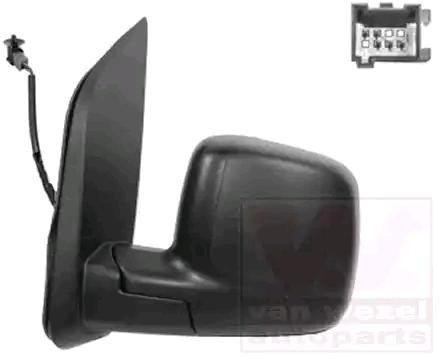 Зеркало заднего вида, левое VAN Wezel 1748807 цена, от 53.14 USD